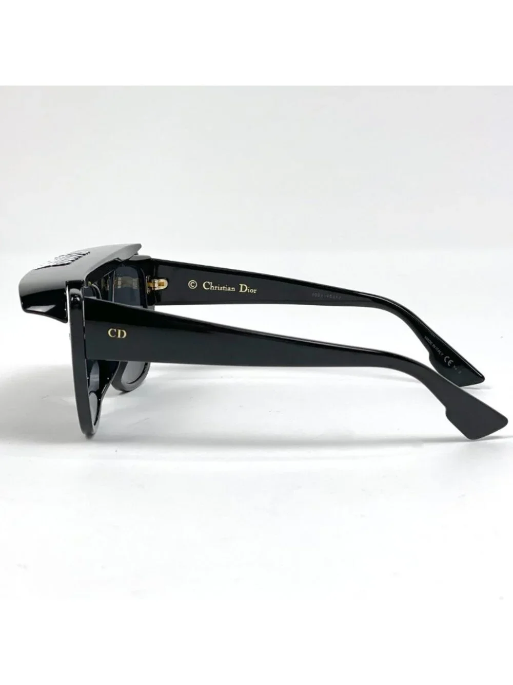 Dior Club 2 Sunglasses J'adior Visor Eyewear Acetate Black - Picture 2 of 6